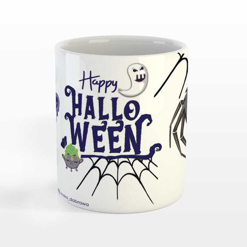 Kubek ceramiczny Happy Halloween - obrazek 3