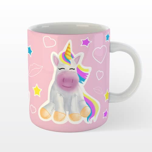 Kubek ceramiczny Cute Unicorn