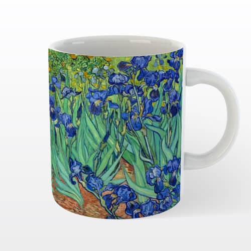 Kubek ceramiczny Vincent Van Gogh - irysy