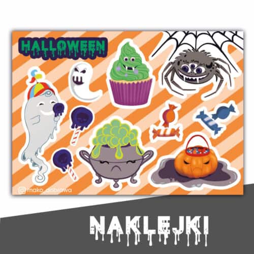 Naklejki Halloween
