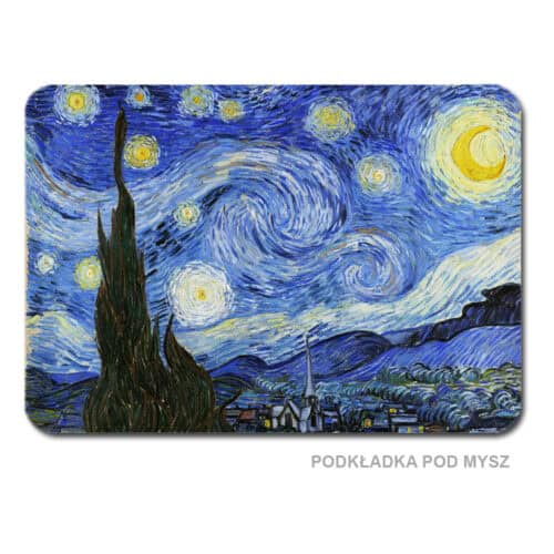 Podkładka pod mysz - Vincent van Gogh - Gwiaździsta noc