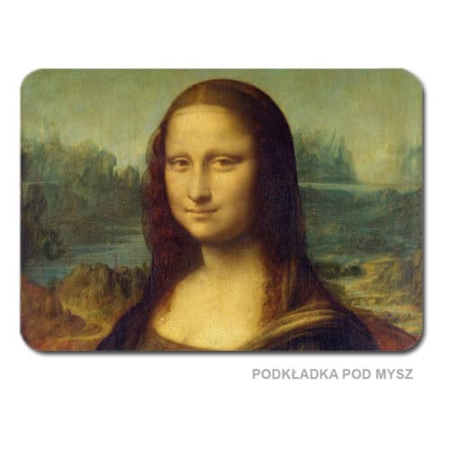 Podkładka pod mysz - Leonardo Da Vinci - Mona lisa