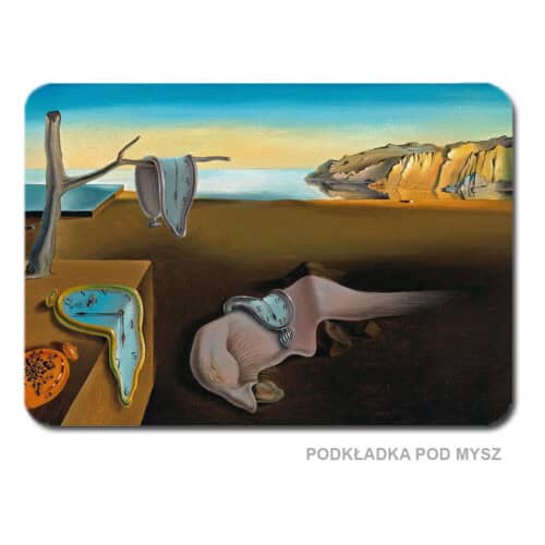 Podkładka pod mysz -Salvador Dalí - Trwałość pamięci