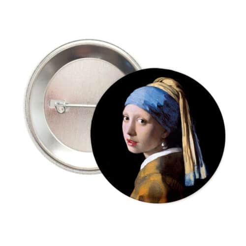 Przypinka Johannes Vermeer - Dziewczyna z perłą