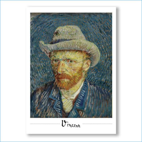 Plakat Vincent Van Gogh - Autoportret 1