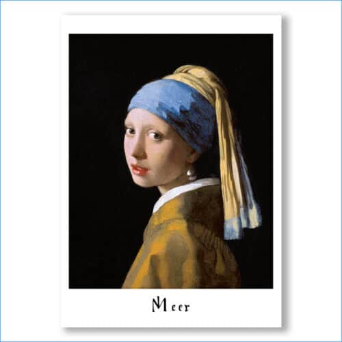 Plakat - Johannes Vermeer "Dziewczyna z perłą"