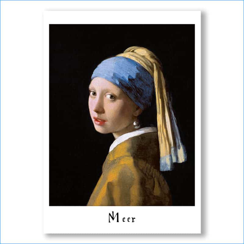 Plakat - Johannes Vermeer "Dziewczyna z perłą"