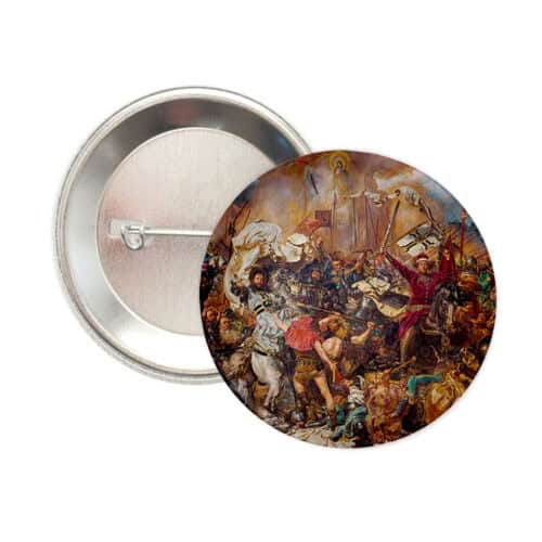 Przypinka Jan Matejko - Bitwa pod Grunwaldem